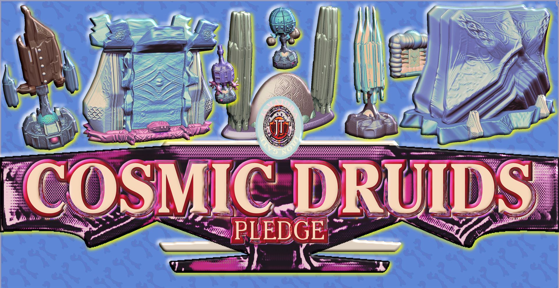 Protected: Reward “COSMIC DRUIDS – Thematic Set” For “Iron Gate: Lost Worlds” to Happy Backers